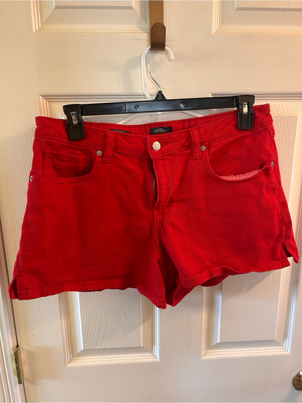 wild fable Bright Red Jean Shorts